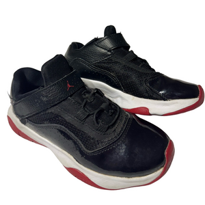 Nike Air Jordan Black White Red Sporty Running Shoes Sneakers Youth Unisex 1Y